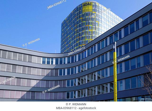 New ADAC central office, Hansastrasse 23-25, Munich, Bavaria, Germany, Europe