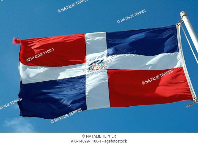 National flag of the Dominican Republic
