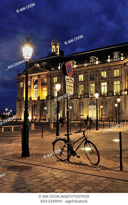 Place de la Bourse, Bordeaux, Gironde Department, Aquitaine, France