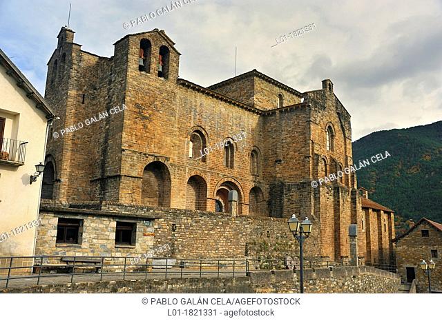 Church of San Pedro de Siresa, Huesca province, Aragon, Spain