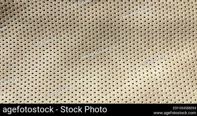 Beige artificial Leather background texture. Closeup of seamless white Leather texture background