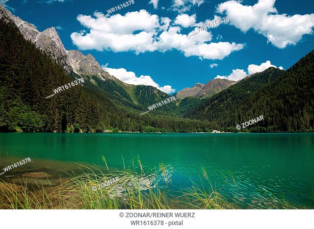 Lake Anterselva in South Tyrol