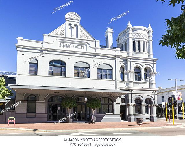 Facade of the Subiaco Hotel, Subiaco, Western Australia, Australia