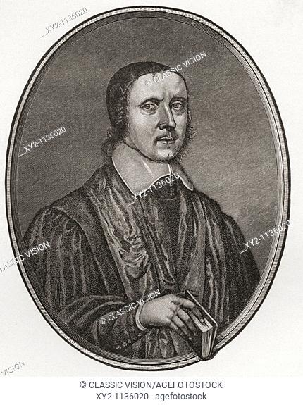 Jeremy Taylor, 1613 to 1667  Author and clergyman in the Church of England  From the book Short History of the English People by J R  Green published London...