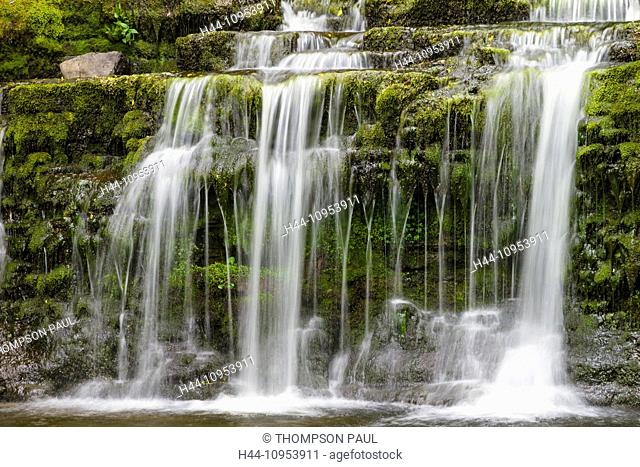 Waterfall, Wensleydale, Yorkshire Dales, England