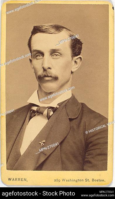 Dave Birdsall, Boston Red Stockings, 1872 change catcher. Spalding, A. G. (Albert Goodwill) (Collector) Warren's (Firm) (Photographer). The A. G