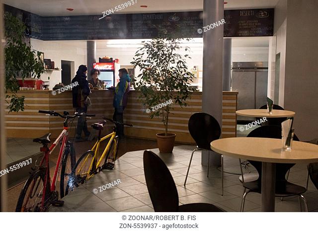 Cafe 371 im Zentralmarkt in Riga, Foto: Robert B. Fishman, ecomedia, 11.1.2014