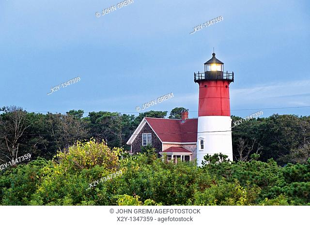 Nauset Light, Cape Cod National Seashore, Eastham, Cape Cod, MA