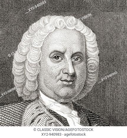 Sir William Pepperrell, 1st Baronet, 1696 to1759  American merchant and soldier in Colonial Massachusetts