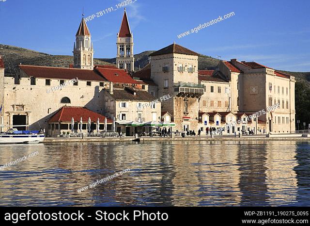 Croatia, Trogir, Cathedral & Trogirski Canal