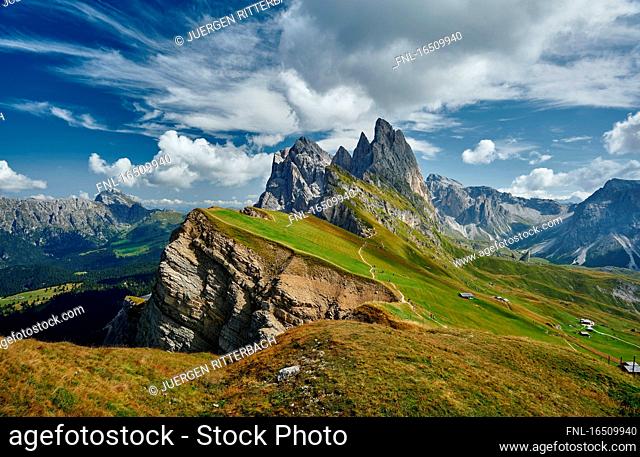 Nature Park Puez-Geisler, Dolomites, South Tyrol, Italy, Europe