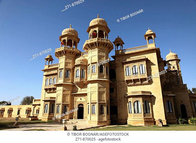 India, Rajasthan, Jaisalmer, Jawahar Niwas Palace Hotel