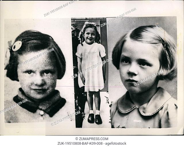 Aug. 08, 1951 - Another Bath girl is found murdered. Three child murders within a month: The Chief consumable of bath announced that a man has been detained and...