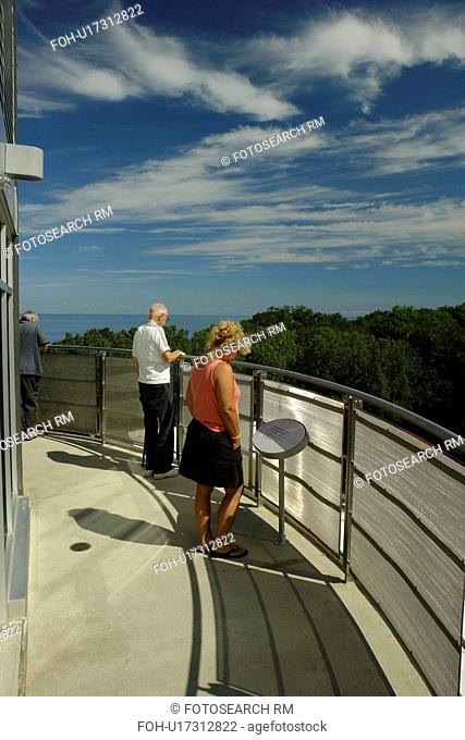 Erie, PA, Pennsylvania, Presque Isle State Park, Tom Ridge Environmental Center, observation deck