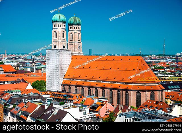 Munich, Frauenkirche Cathedral of Our Dear Lady, Bavaria, Germany
