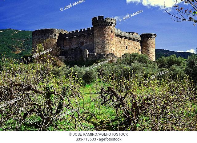 'Duques de Alburquerque' castle. Castilla León. Spain