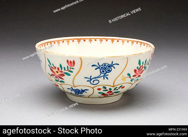 Slop Bowl - About 1770 - Worcester Porcelain Factory Worcester, England, founded 1751 - Artist: Worcester Royal Porcelain Company, Origin: Worcester