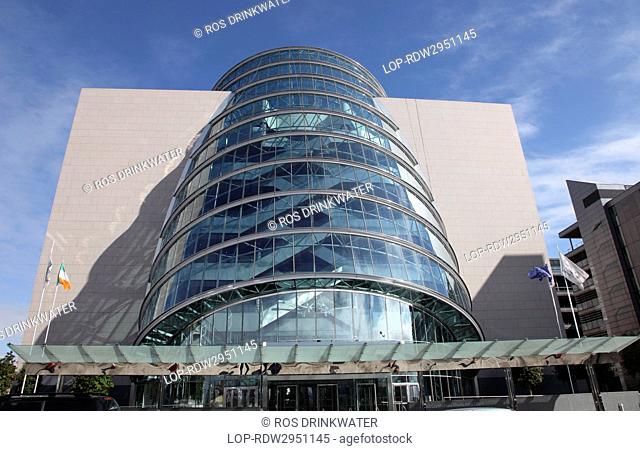 Republic of Ireland, Dublin City, Dublin. The Convention Centre Dublin The CCD, designed by Irish American architect Kevin Roche