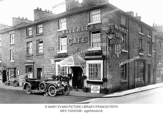 Kirkby Lonsdale, Waverley CafÃ© and Private Hotel 1926