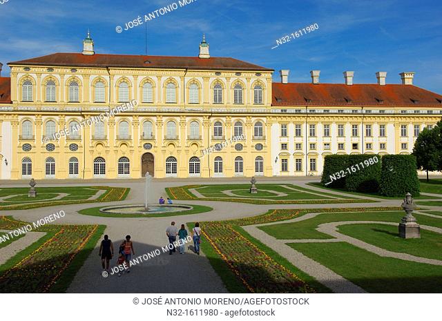 New Schleissheim Palace (Neues Schloss Schleissheim), Schleissheim Palace, Oberschleissheim near Munich, Upper Bavaria, Bavaria, Germany