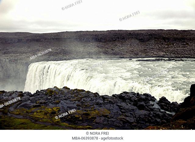 Dettifoss, waterfall, Iceland, scenery