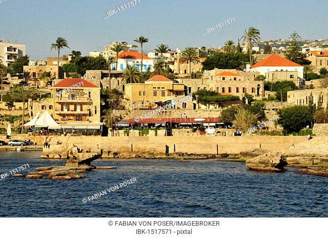 Ancient port of Jbeil, Byblos, Lebanon, Middle East, Asia