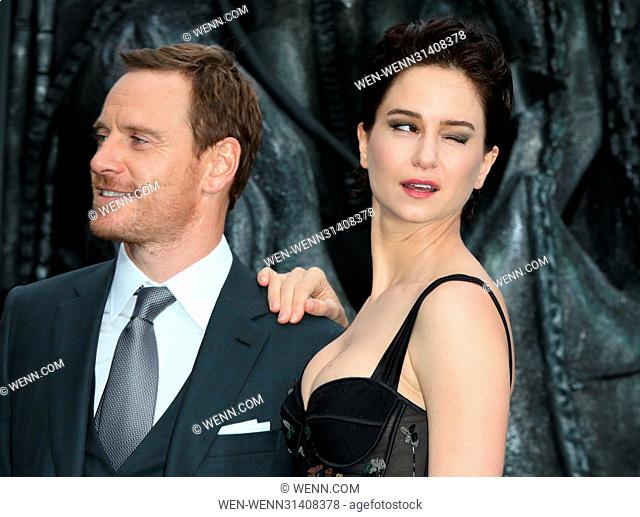 Alien: Covenant - World Premiere at the Odeon Leicester Square, London Featuring: Michael Fassbender, Katherine Waterston Where: London