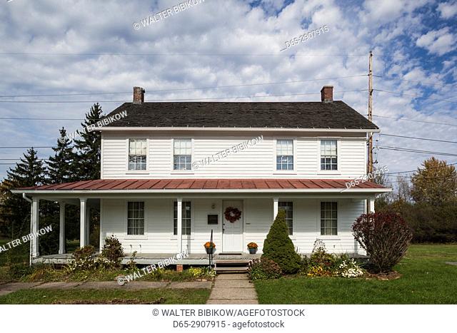 USA, New York, Finger Lakes Region, Auburn, Harriet Tubman House, former home of US Civil War abolitionist
