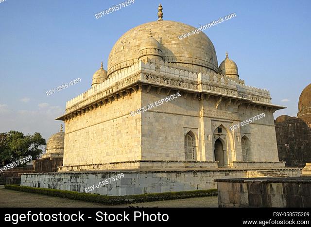 Tomb of Hoshang Shah in Mandu, Madhya Pradesh, India. It is the oldest marble mausoleum in India