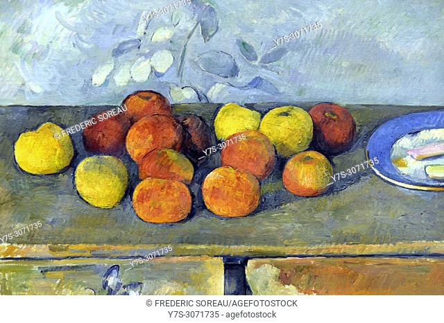Pommes et biscuits, 1879-1880, Paul Cézanne (1839-1906), the Orangerie Museum, The Tuileries, Paris, France