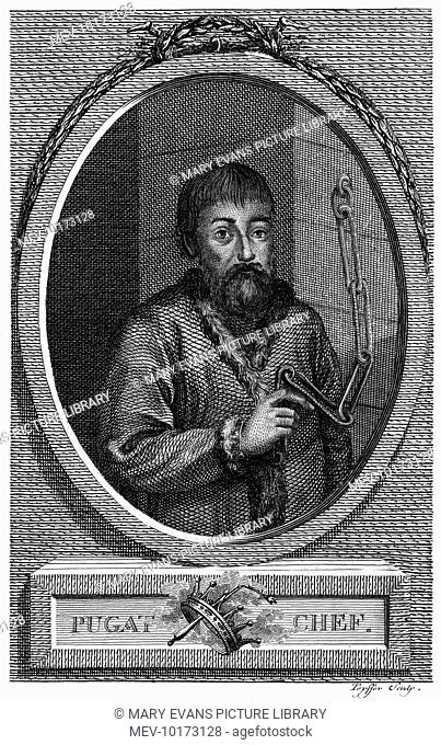YEMELYAN IVANOVICH PUGACHOV Russian Cossack soldier who proclaimed himself Tsar Peter III and led a rebellion against Catherine II
