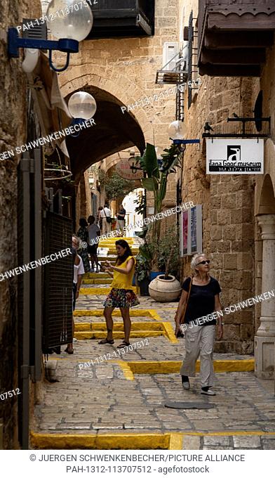 Narrow alleys and medieval urban development characterise the old town of Jaffa, which has been reconstructed with great effort in recent years