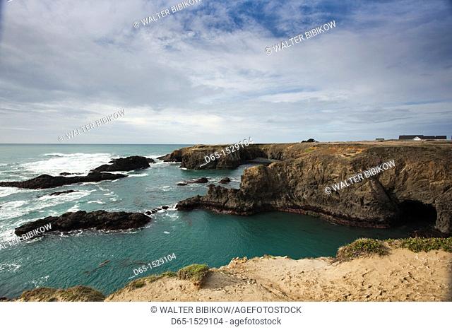 USA, California, Northern California, North Coast, Mendocino, Mendocino Headlands State Park, seascape