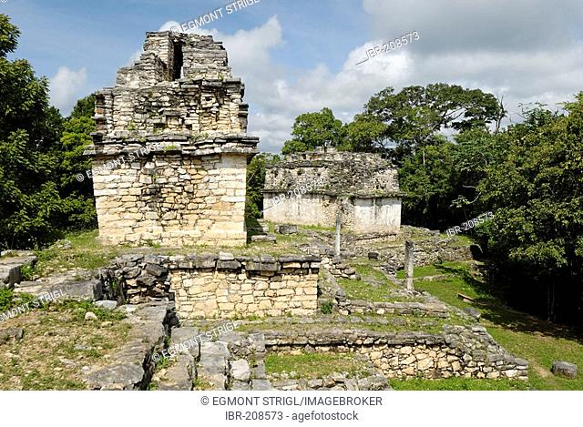 Maya site Yaxchilan, Selva Lacandona, Lakandonian Forest, Chiapas, Mexico