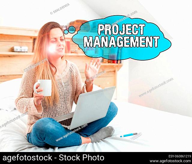 Text showing inspiration Project Management, Business overview Application Process Skills to Achieve Objectives and Goal Abstract Ordering Food Online