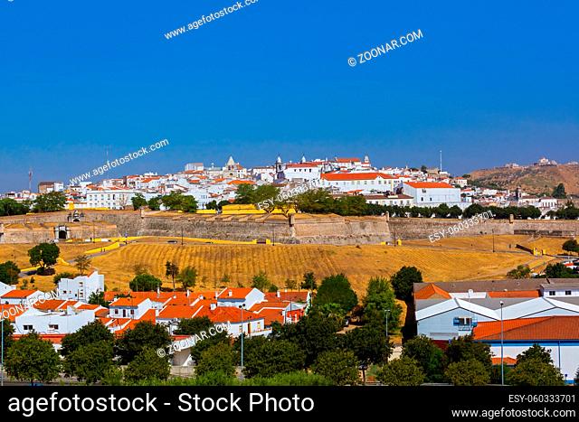 Old town Elvas - Portugal - architecture background