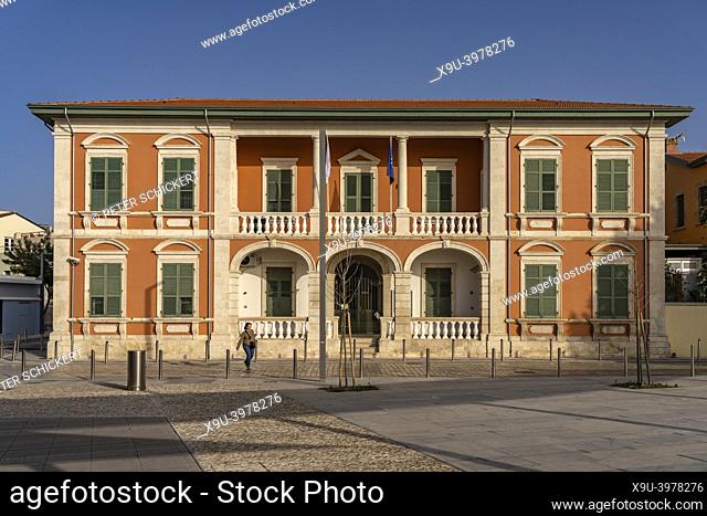 Government building in the old town of Paphos, Cyprus, Europe