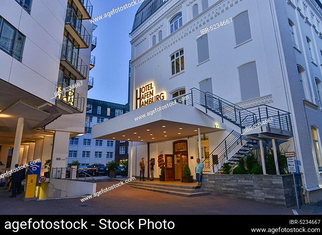 Hotel Hafen Hamburg, Seewartenstrasse, St. Pauli, Hamburg, Germany, Europe