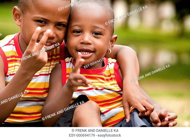 colorfull african children