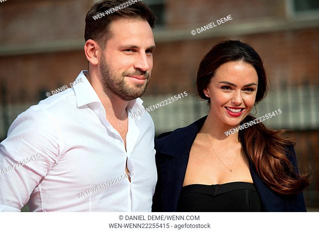 The 10th anniversary year of the Tesco Mum of the Year Awards 2015 held at The Savoy - Arrivals. Featuring: Jennifer Metcalfe, Guest, Greg Lake Where: London