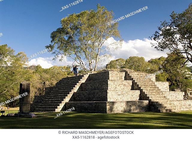 Mound  4, Copan archaeological park, Copan Ruinas, Honduras