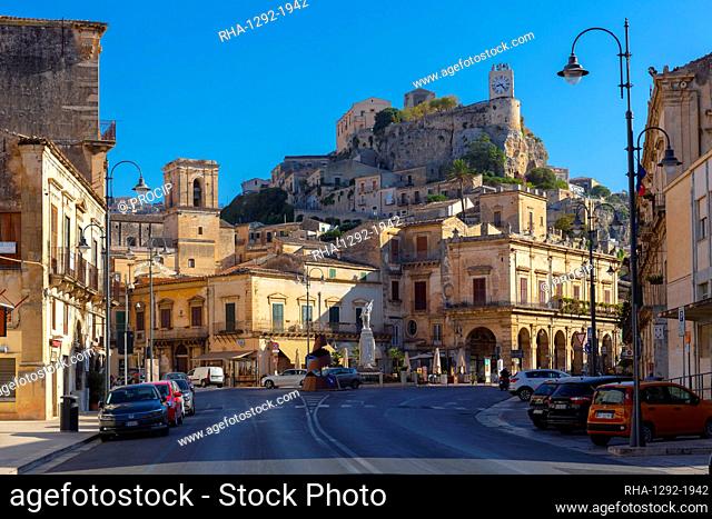 Town Hall Square, Modica, Ragusa, Val di Noto, UNESCO World Heritage Site, Sicily, Italy, Europe