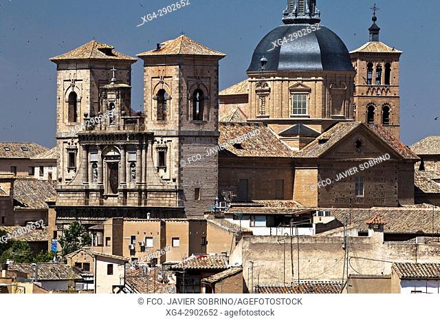 Iglesia de Santiago del Arrabal. Toledo. Castilla La Mancha. España. Europa