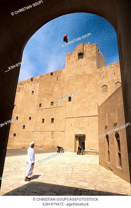 Jabrin fortified castle, Sultanate of Oman, Arabian Peninsula, Southwest Asia