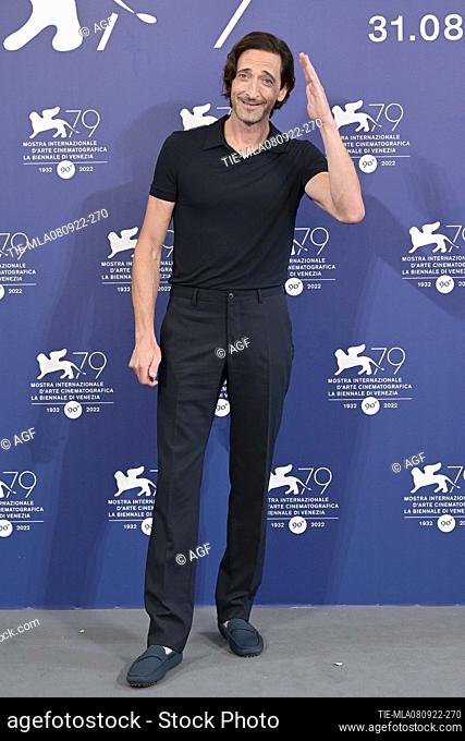 Adrien Brody during Blonde photocall. 79th Venice International Film Festival, Italy - 08 Sep 2022