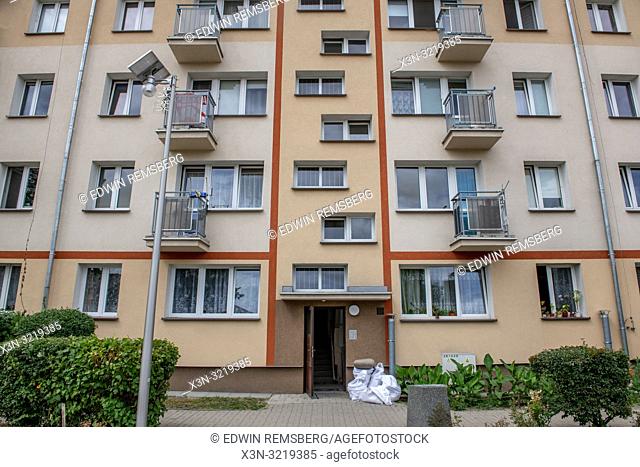 Apartment buildings in Bialystok, Poland