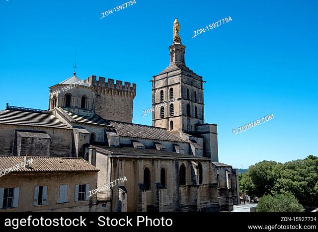Avignon Southern France, Ancient Popes Palace, Saint-Benezet, Avignon, Provence, France Europe