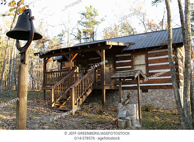 Mentone Log Cabin. Lookout Mountain. DeKalb County. Alabama. USA