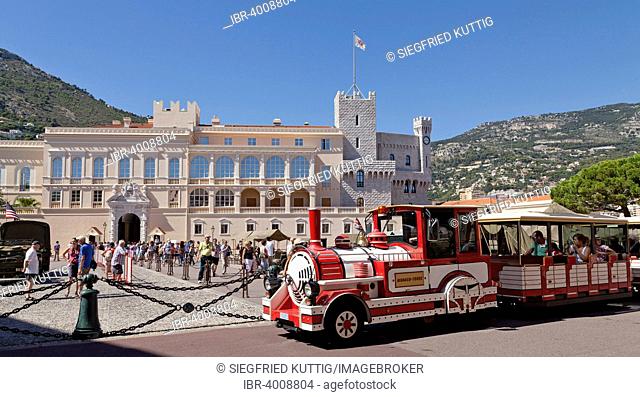 Tourist train, Prince's Palace, Monaco
