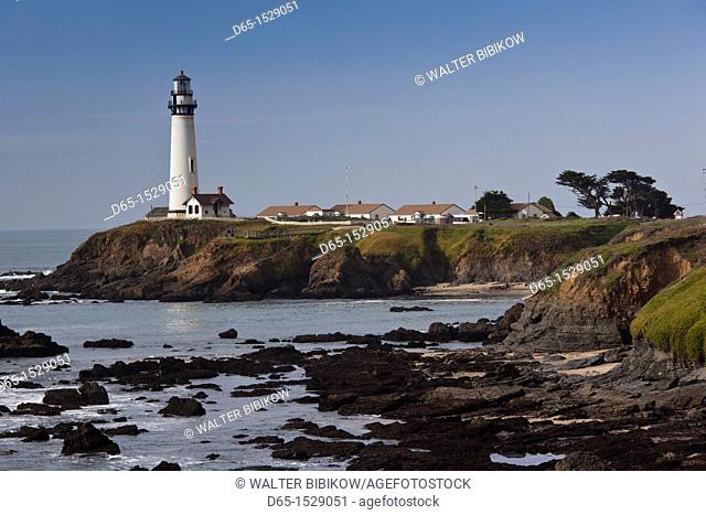 USA, California, Central Coast, Pigeon Point, Pigeon Point Lighthouse Station State Historic Park